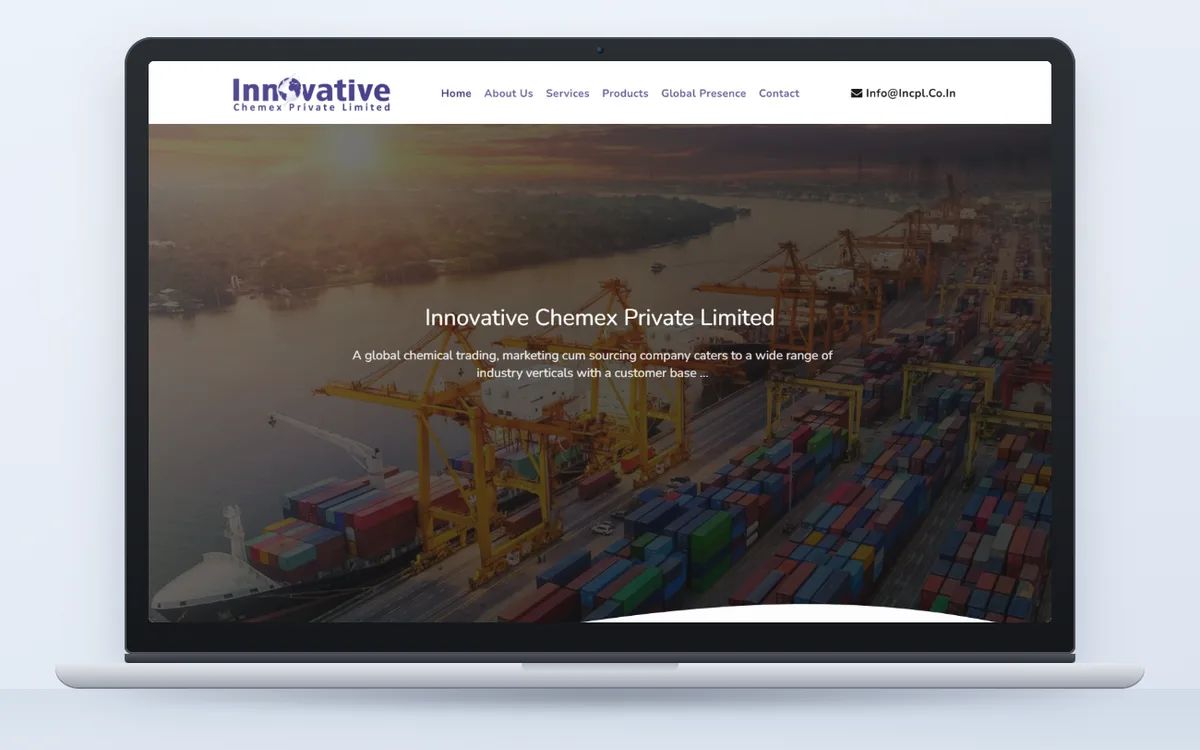 Innovative Chemex - Website by Avdhoot Solutions