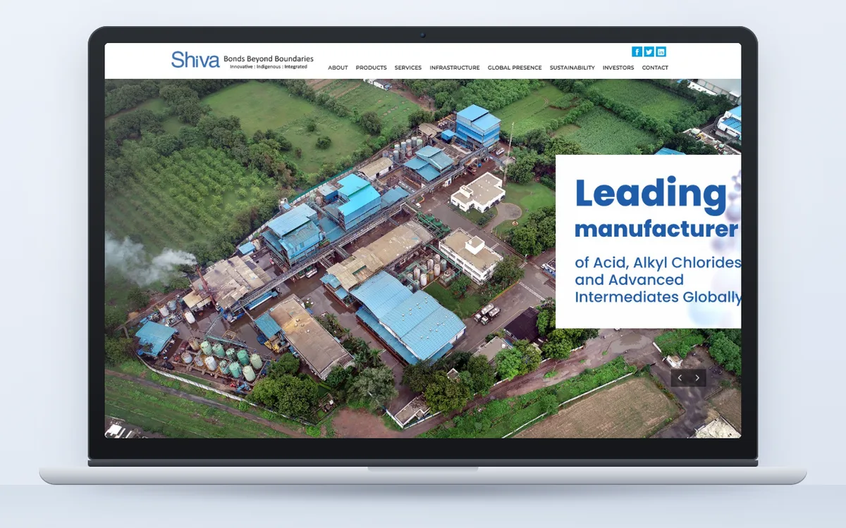 Shiva Farmachem - Website by Avdhoot Solutions