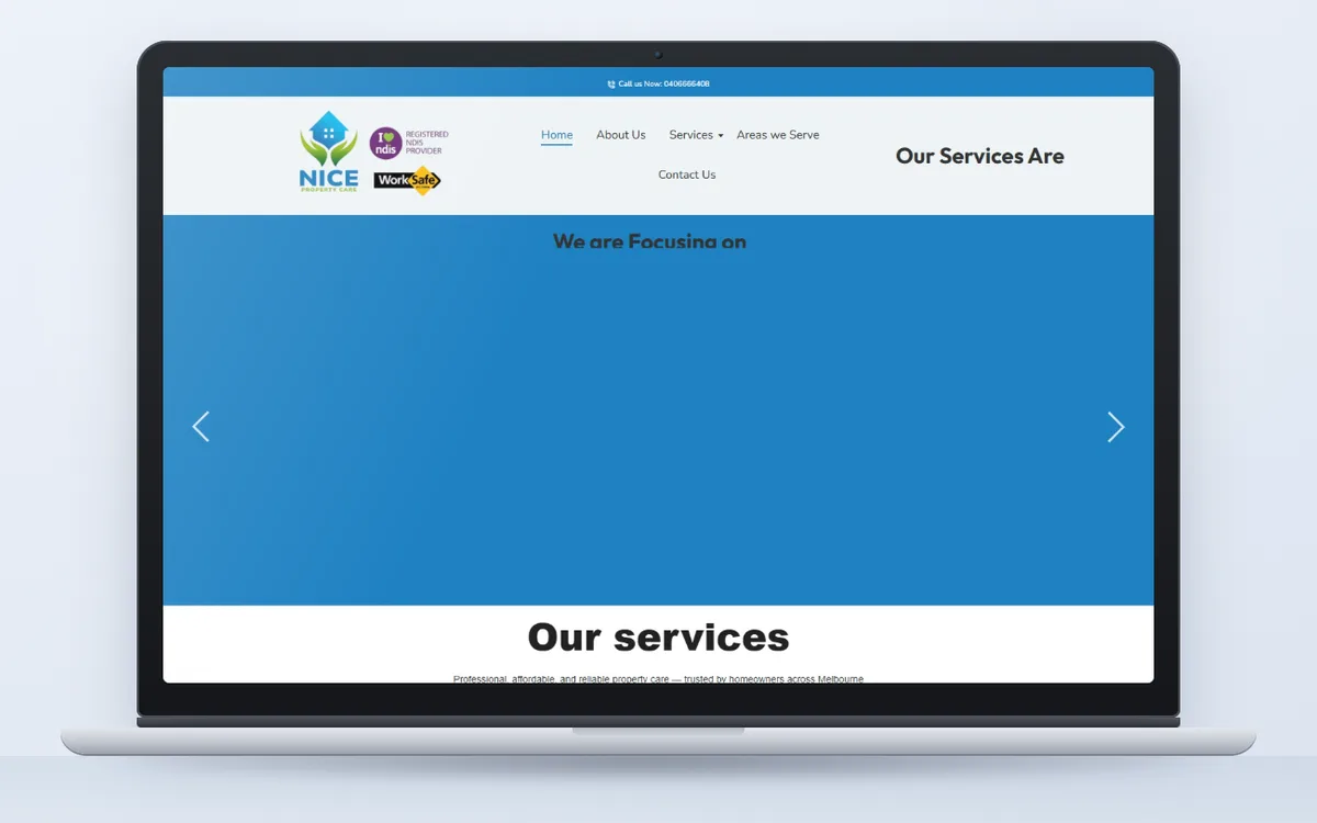 Nice Property Care - Website by Avdhoot Solutions