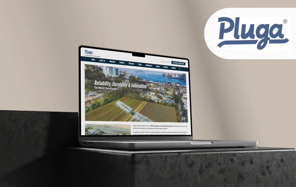 Pluga - Website by Avdhoot Solutions