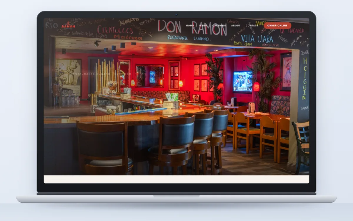 Don Ramon Restaurant - Website by Avdhoot Solutions