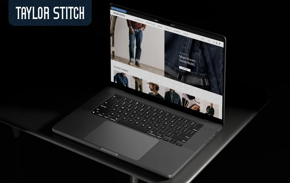 Taylor Stitch - E-commerce by Avdhoot Solutions