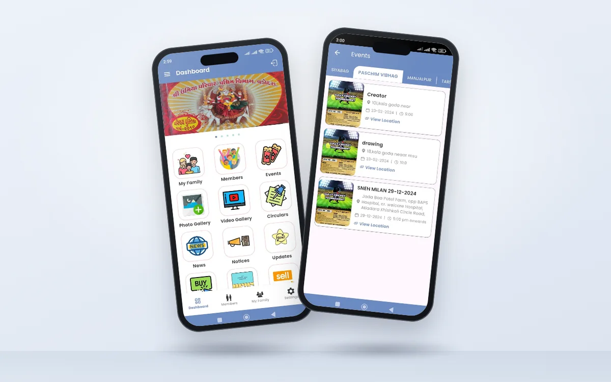 Mahi Reva Kadva Patidar Samaj - Mobile Apps by Avdhoot Solutions