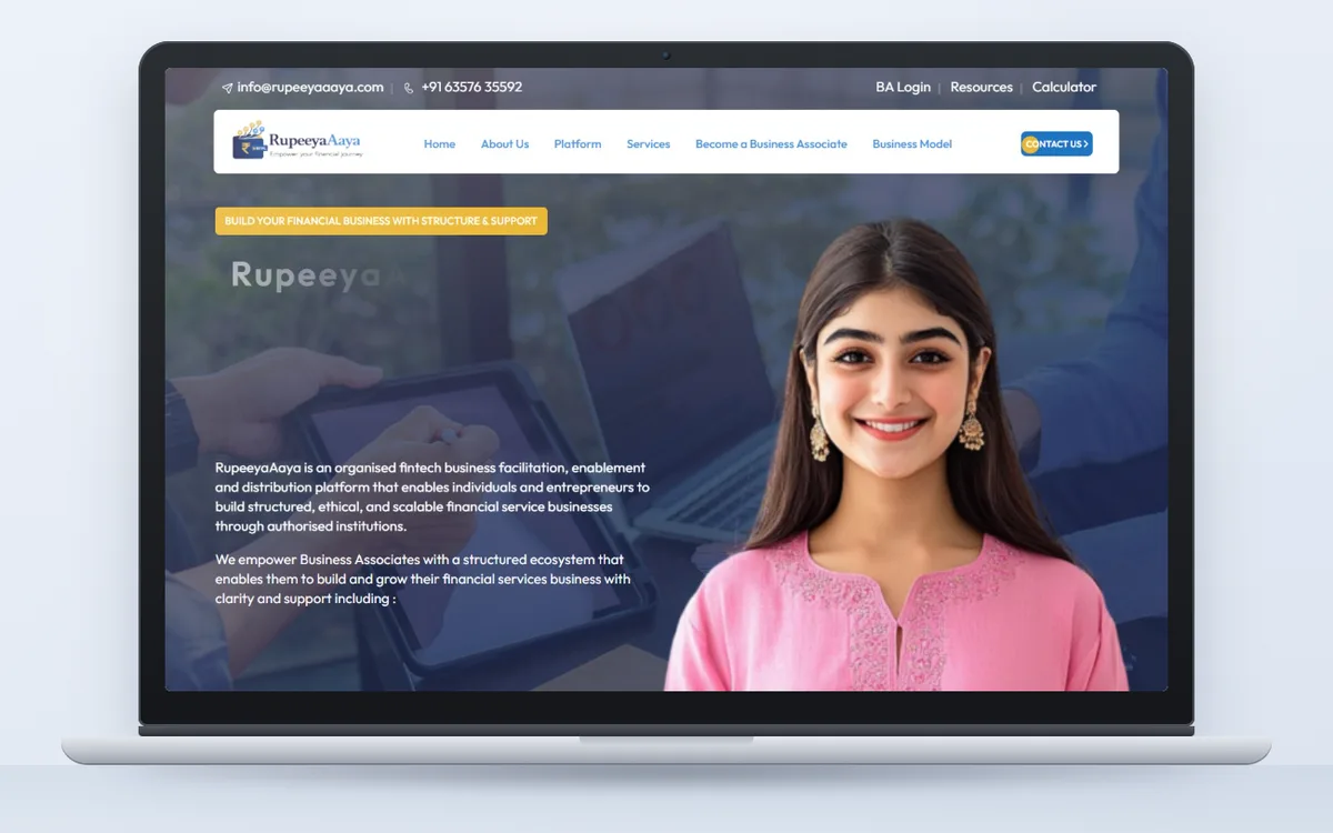 Rupeeyaaaya - Website by Avdhoot Solutions
