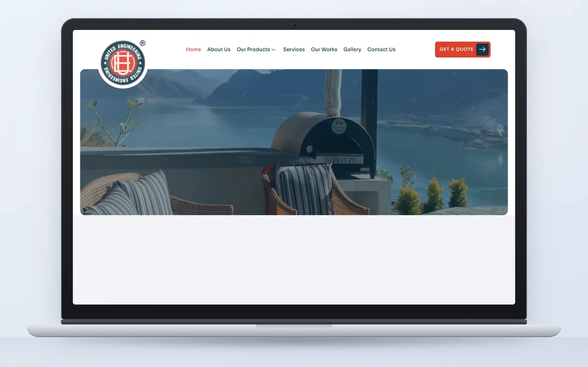United Engineering - Website by Avdhoot Solutions