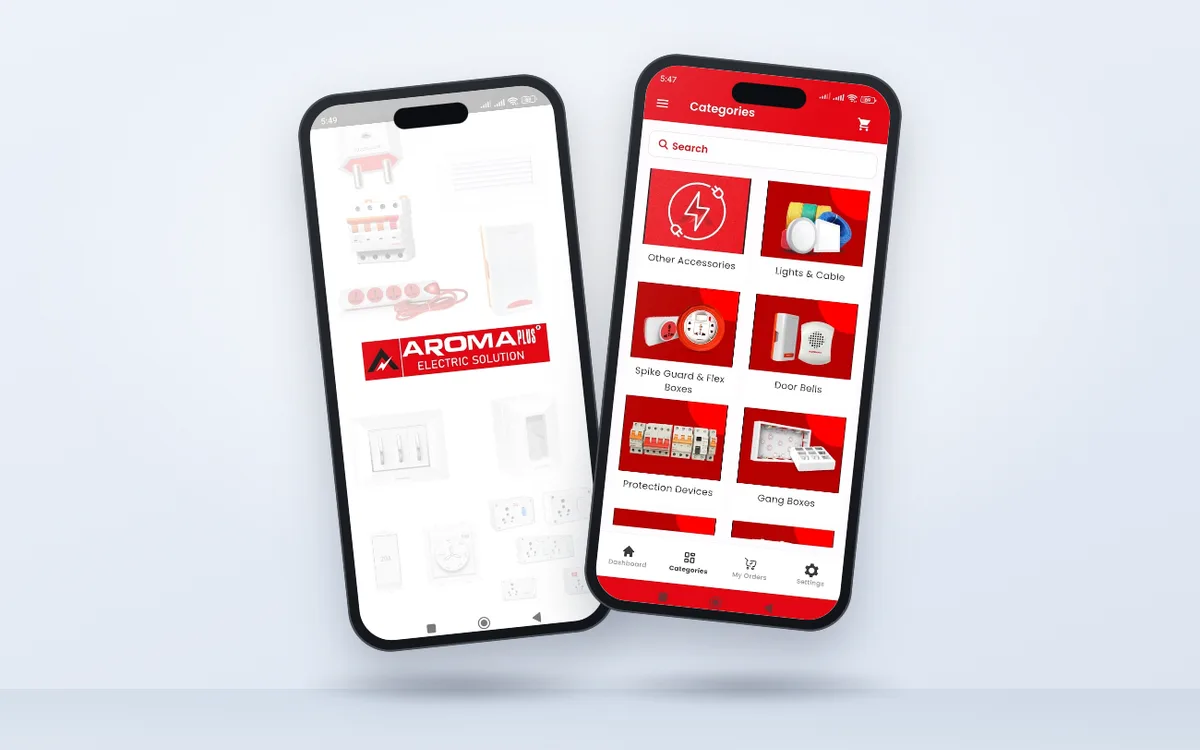 Aroma Plus Electric Solution - Mobile Apps by Avdhoot Solutions