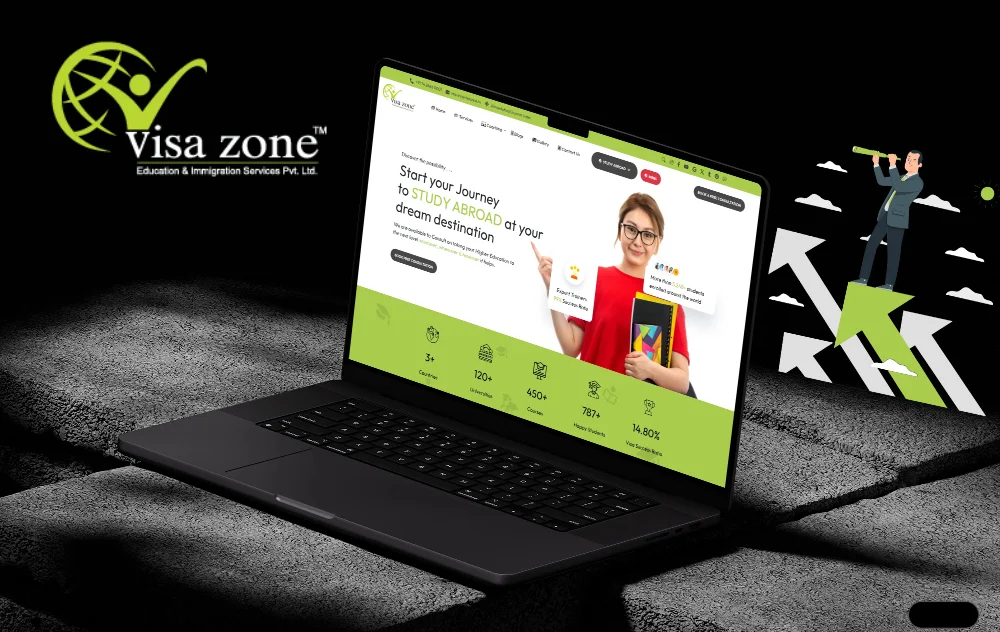 Visa Zone - Website by Avdhoot Solutions