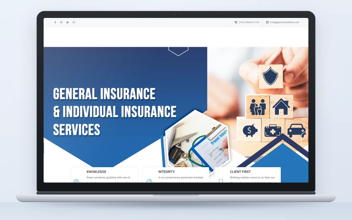 Jap Incorporation - Website by Avdhoot Solutions