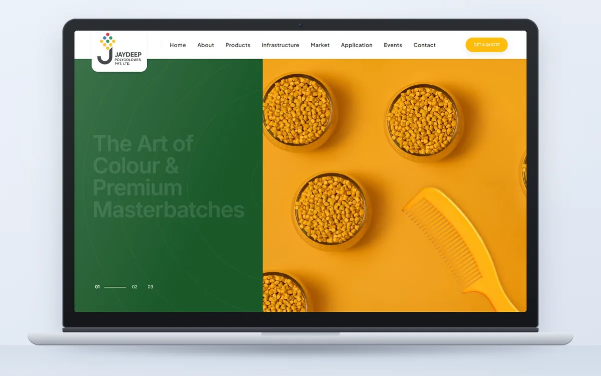 Jaydeep Polycolours - Website by Avdhoot Solutions
